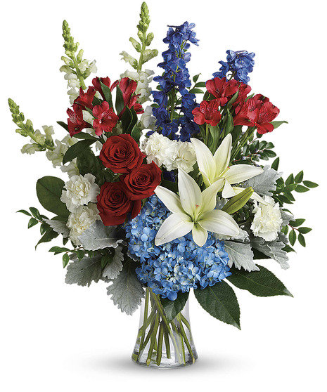 Patriotic Vase