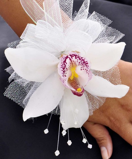 Cymbidium Wristlet